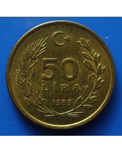 Turkey 50 Lira1999