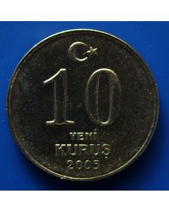 Turkey  10 New Kurus2005