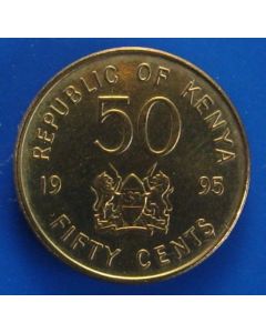 Kenya 50 Cents1995