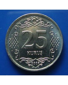 Turkey 25 Kurus2009