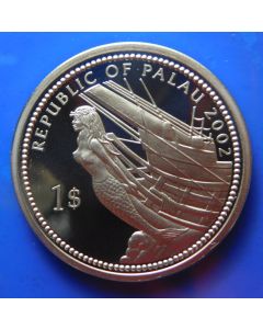 Palau  Dollar2002 km# 56  