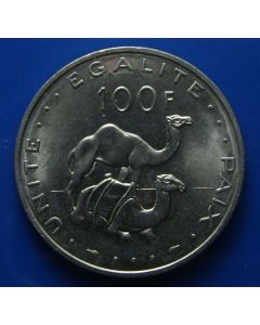 Djibouti 100 Francs1991km# 26 Schön# 7