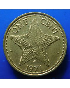 Bahamas 	Cent	1970	  - Starfish
