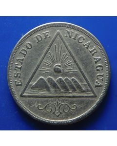 Nicaragua 	 5 Centavos	1898	 Spanish Colony