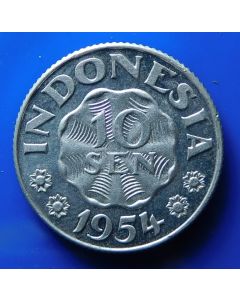 Indonesia 10 Sen1954km# 6 