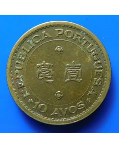 Macau 	 10 Avos	1968