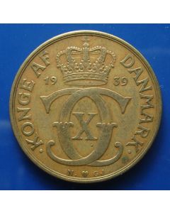 Denmark  2 Kroner1939 km# 825.2