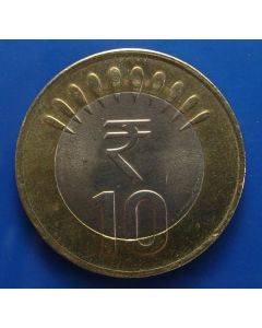 India 10 Rupees km#400 