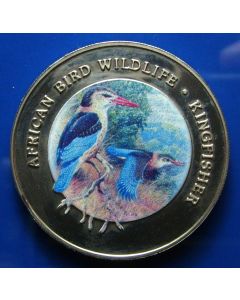 Equatorial Guinea 1000 Francos 1994  - Pair of Kingfishers