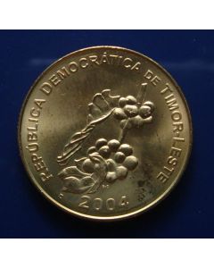 East Timor 50 Centavos2004 km# 5