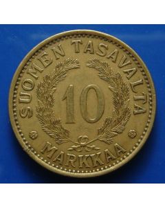 Finland  10 Markkaa1932km# 32a 