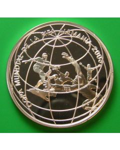 Peru  Nuevo Sol	2004	 - FIFA World Cup Soccer - Silver / Proof
