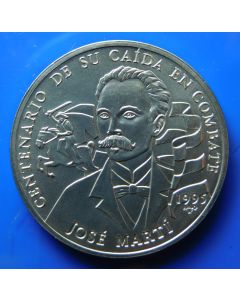 Carib.C.	 Peso	1995	 Centennial - Jose Marti in combat  