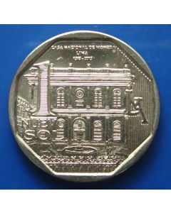 Peru  Nuevo Sol	2015  450 Years Casa Nacional de Moneda 