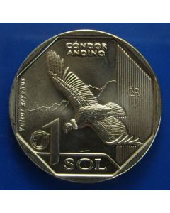 Peru Nuevo Sol 2017 (Vultur gryphus), Andean Condor
