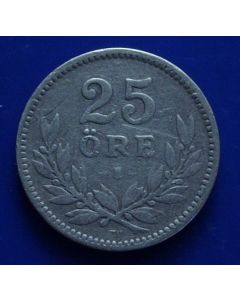 Sweden  25 Öre1914km# 785 