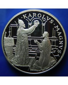 Andorra 	10 Diners	1996	 Coronation of Charlemagne 