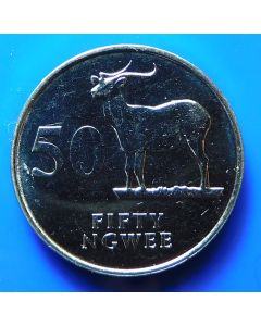 Zambia 	50 Ngwee	1992	 - UNC - Kafue Lechwe