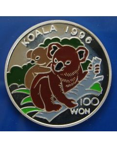 Korea 100 Won1996 km# 517 