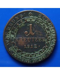 Austria  Kreuzer 1812S km# 2112