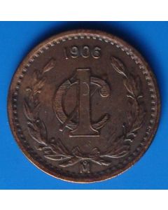 Mexico  Centavo1906 km# 415