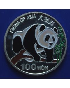 Korea   100 Won1999 km# 631 