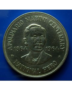 Philippines  Peso1964 km# 194