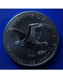 Canada 	 5 Dollars	2014	 Eagel on atack – Silver - 1 OZ