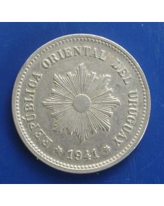 Uruguay  5 Centiesimos1941 km# 21