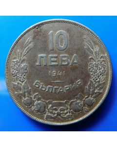 Bulgaria 	 10 Leva	1941	 iron