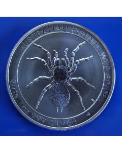 Australia 	 Dollar	2015	 Funnel Web Spider - Silver / BU