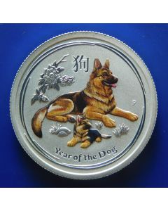Australia 	 25 Cents	2017	 Year of the Dog - Proof / Silver