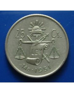 Mexico  25 Centavos km# 443