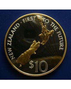 New Zealand  10 Dollars2000km# 122 