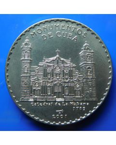 Carib.C.	  Peso	2001	 Havana Cathedral – unc