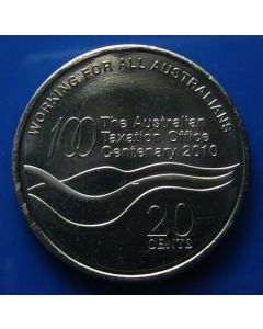 Australia  20 Cents2010km# 1513  