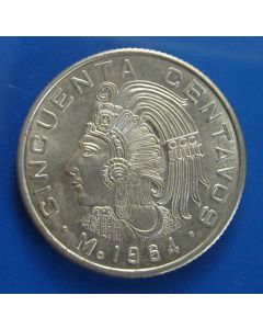 Mexico  50 Centavos1964 km# 451 