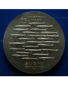 Finland 	25 Markkaa	1979	 - Silver - 750th Ann. Of Turku