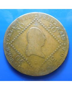 Austria 	 30 Kreuzer	 1807S