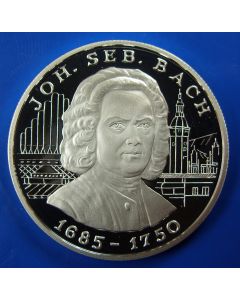 Andorra 	10 Diners	1997	 - Johan Sebastian Bach - Silver / Proof 