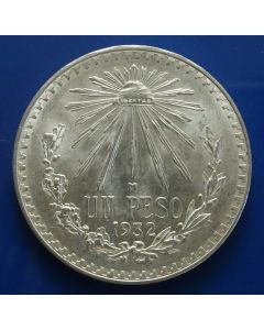 Mexico  Peso1932 km# 455 open 9