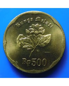 Indonesia 500 Rupiah1991km# 54 