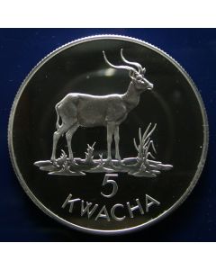 Zambia  5 Kwacha1979 km# 18A  Schön#18a