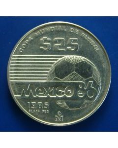  Mexico  25 Pesos1985 km# 497 