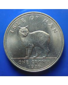  Isle of Man 	 Crown	1970	 Manx Cat 