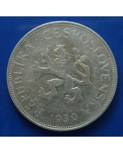 Czechoslovakia 5 Korun1930km# 11