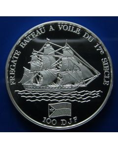 Djibouti 100 Francs1994km# 31   Schön# 11