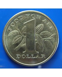 Trinidad & Tobago  Dollar1969 km# 6 