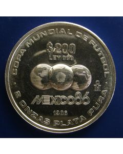 Mexico  200 Pesos1986 km# 526 
