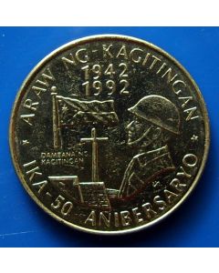 Philippines  Piso1992 km# 260  